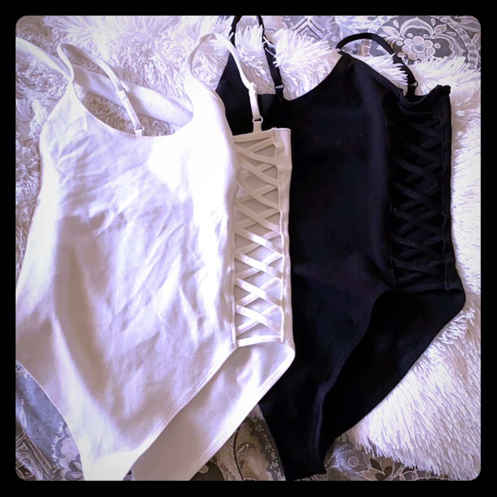 Black and White Body Suit